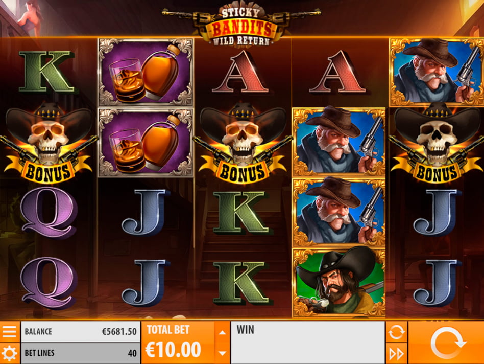 Sticky Bandits screenplay Sticky Bandits slot game