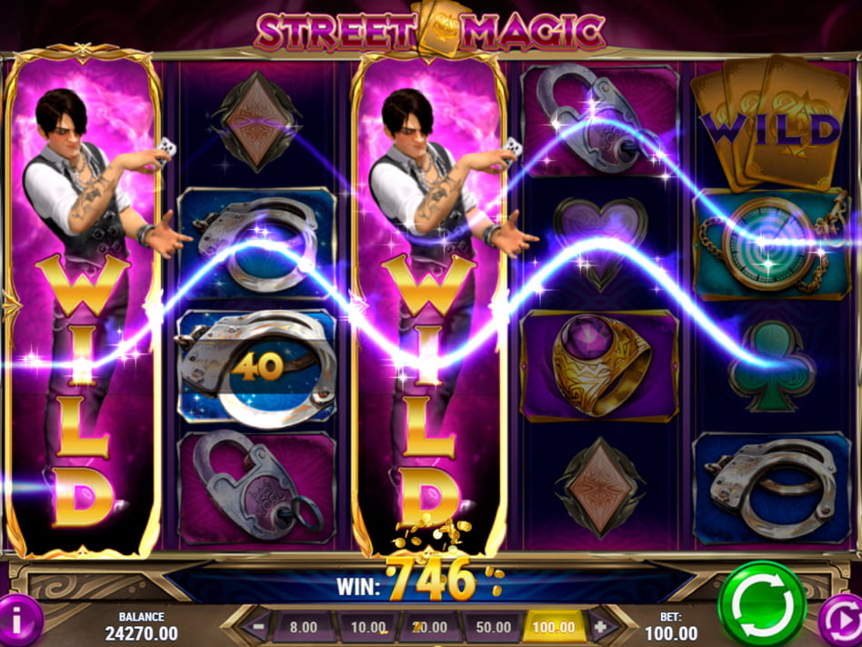 Street Magic screenplay Street Magic slot game