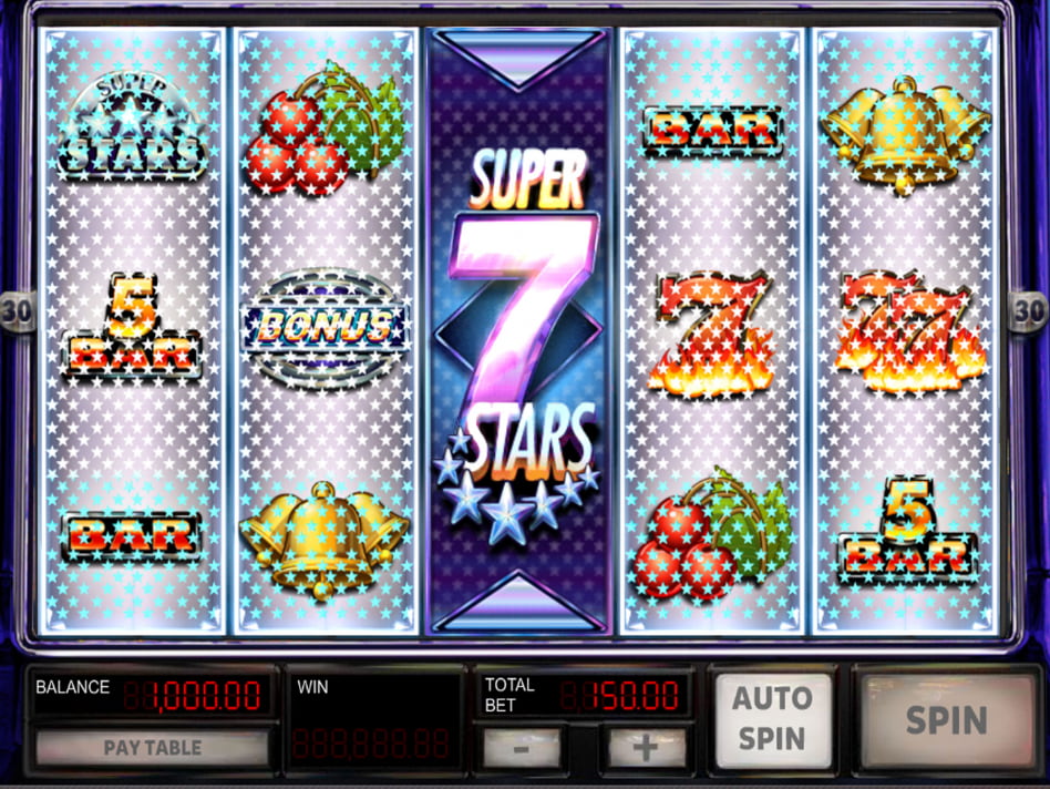 Super 7 Stars screenplay Super 7 Stars slot game