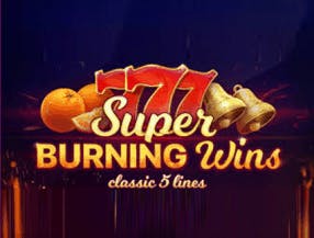 Super Burning Wins: classic 5 lines slot game