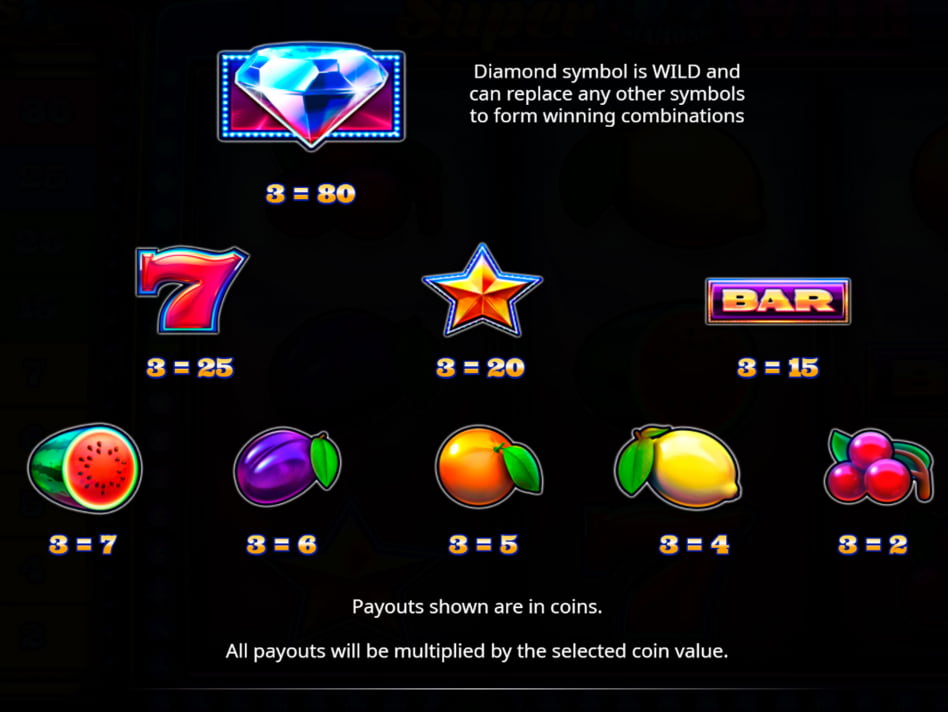 Super Diamond Wild slot game