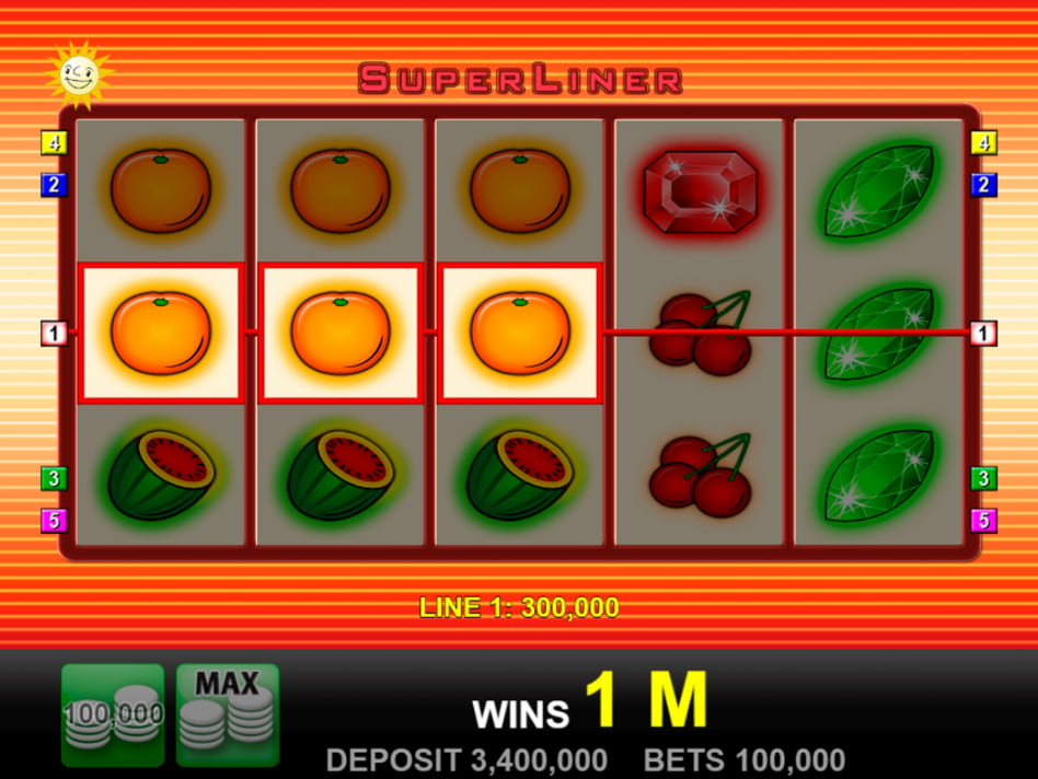 Super Liner slot game