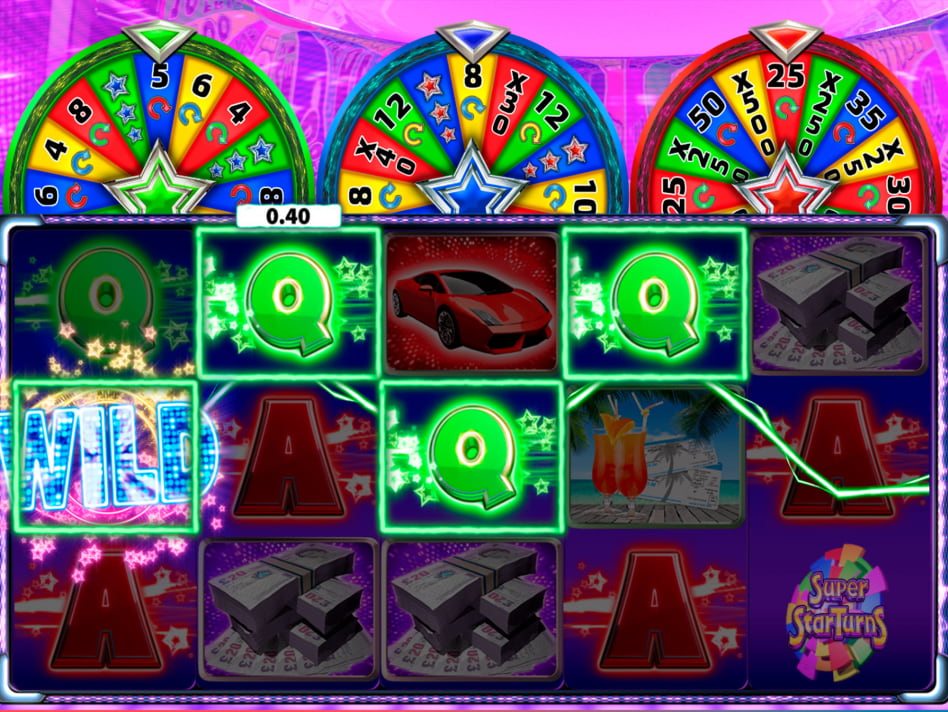 Super Star Turns slot game