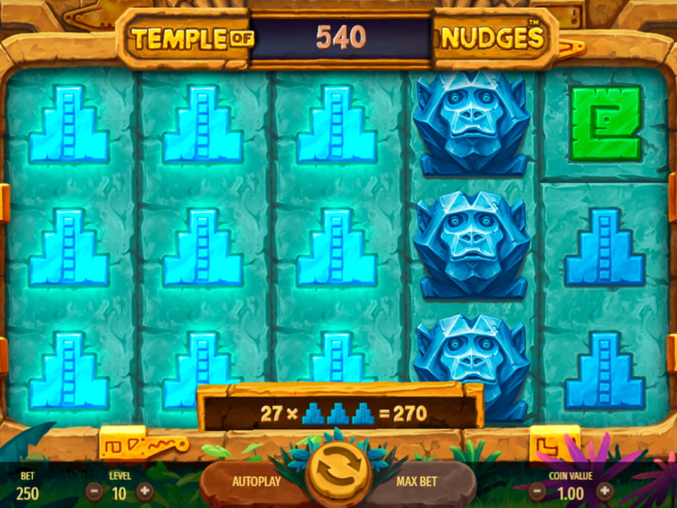 Temple of Nudges slot game