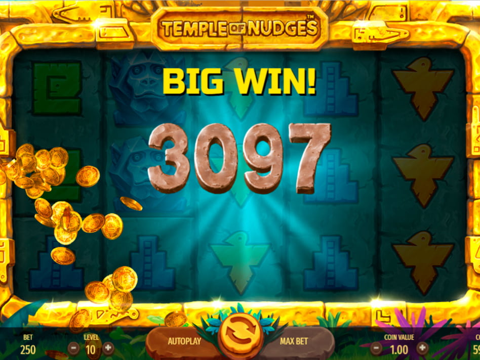 Temple of Nudges screenplay Temple of Nudges slot game