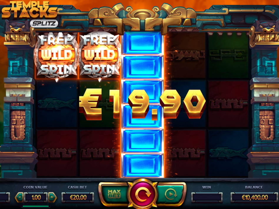 Temple Stacks slot game