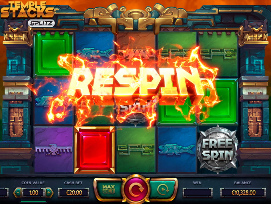 Temple Stacks screenplay Temple Stacks slot game