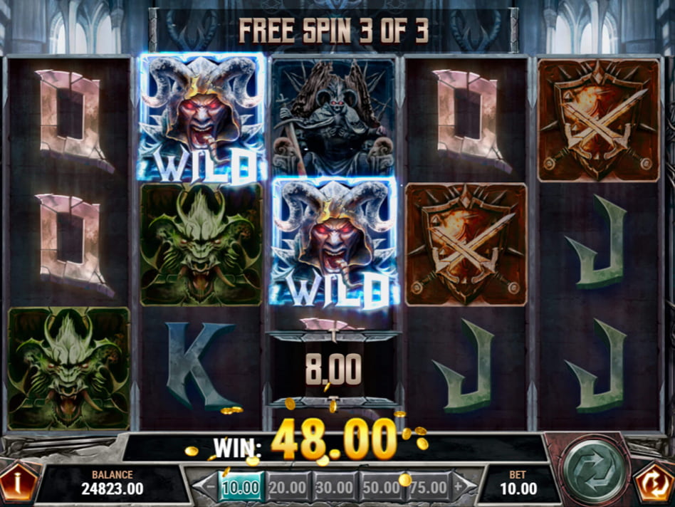 Testament slot game