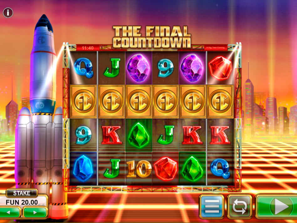 The Final Countdown screenplay The Final Countdown slot game