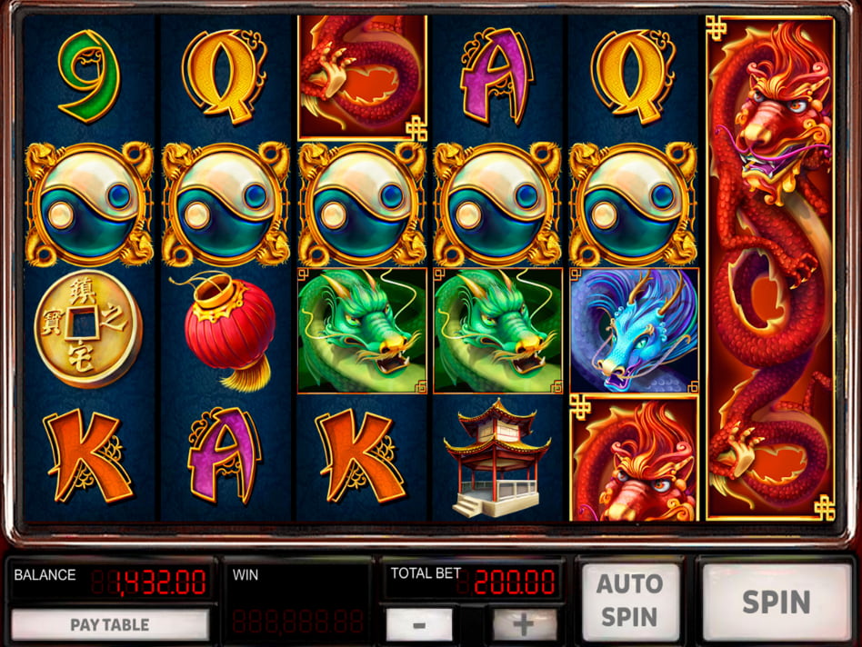 The Legendary Red Dragon slot game