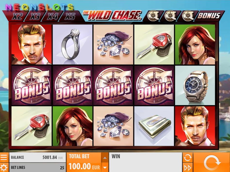 The Wild Chase screenplay The Wild Chase slot game