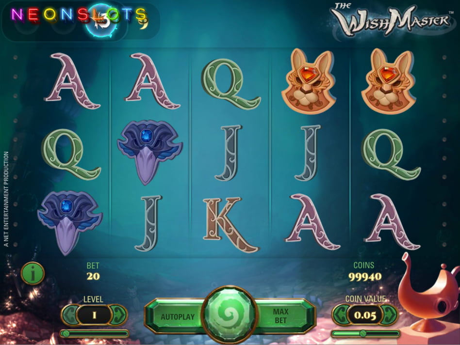 The Wish Master screenplay The Wish Master slot game