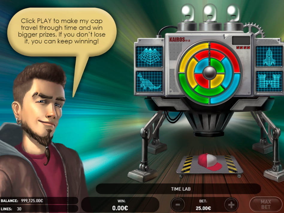 Time Lab screenplay Time Lab slot game