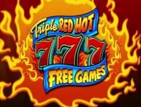 Triple Red Hot 7s slot game