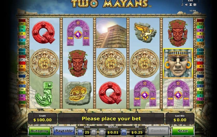 Two Mayans slot game