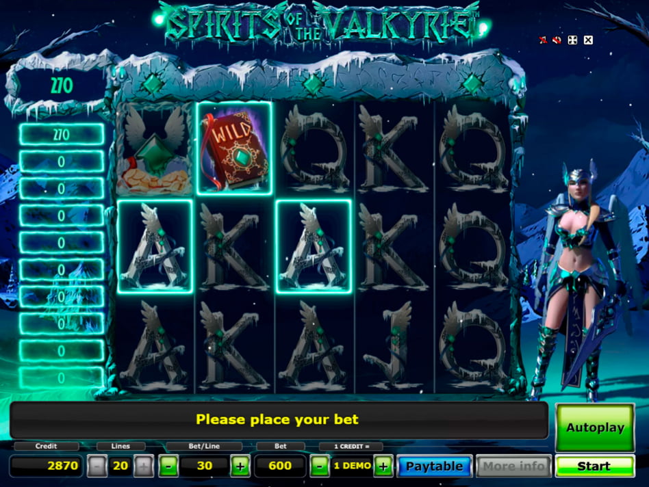 Valkyrie slot game