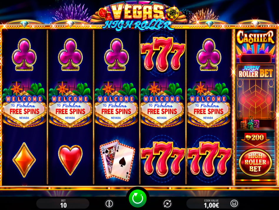 Vegas High Roller screenplay Vegas High Roller slot game