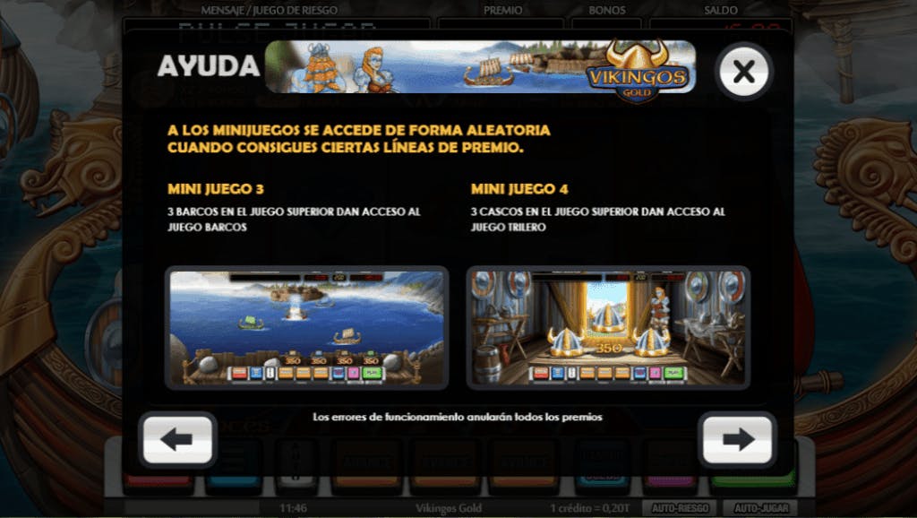 Vikingos Gold slot game