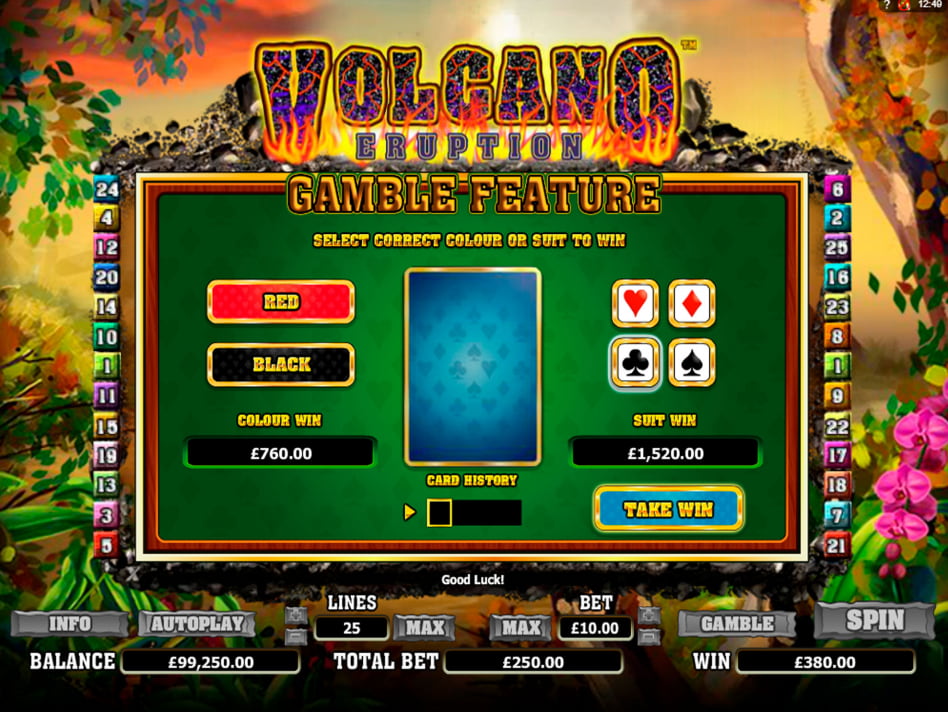 Volcano Eruption screenplay Volcano Eruption slot game