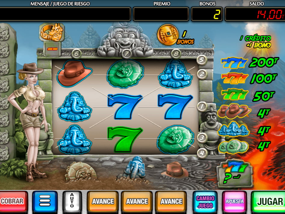 Volcano slot game