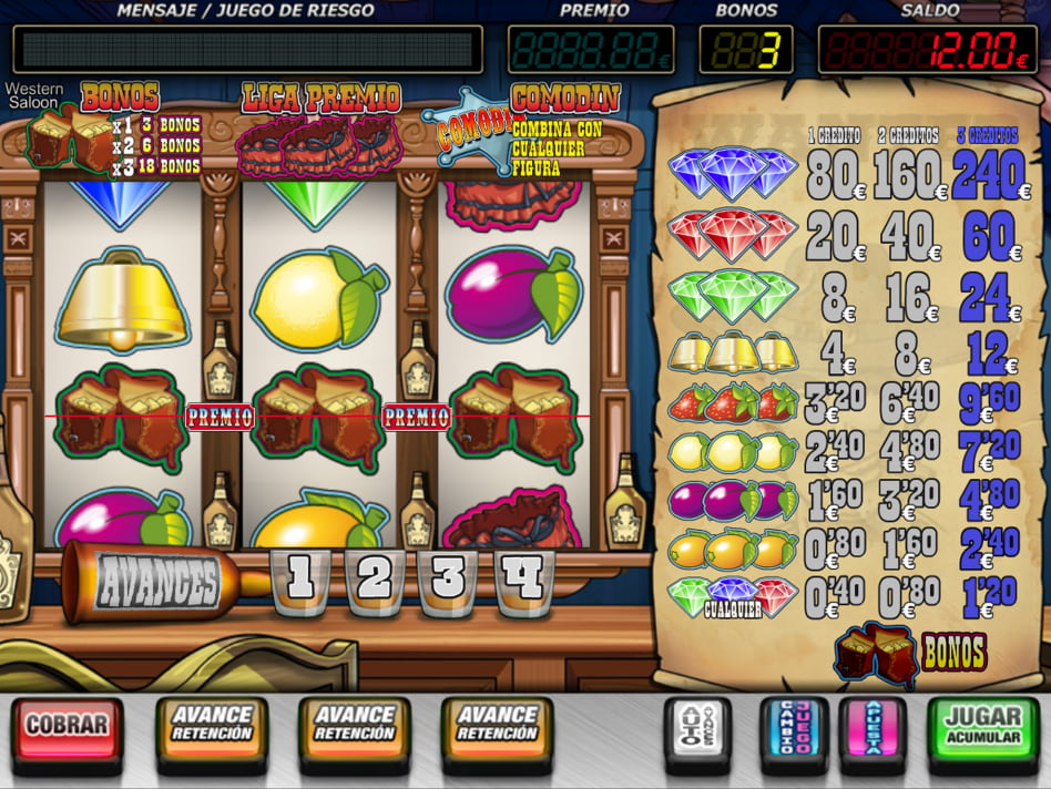 Western Saloon slot game