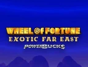 Wheel of Fortune Exotic Far East slot game