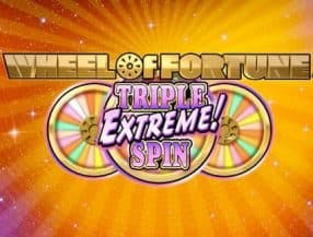 Wheel of Fortune Triple Extreme Spin slot game