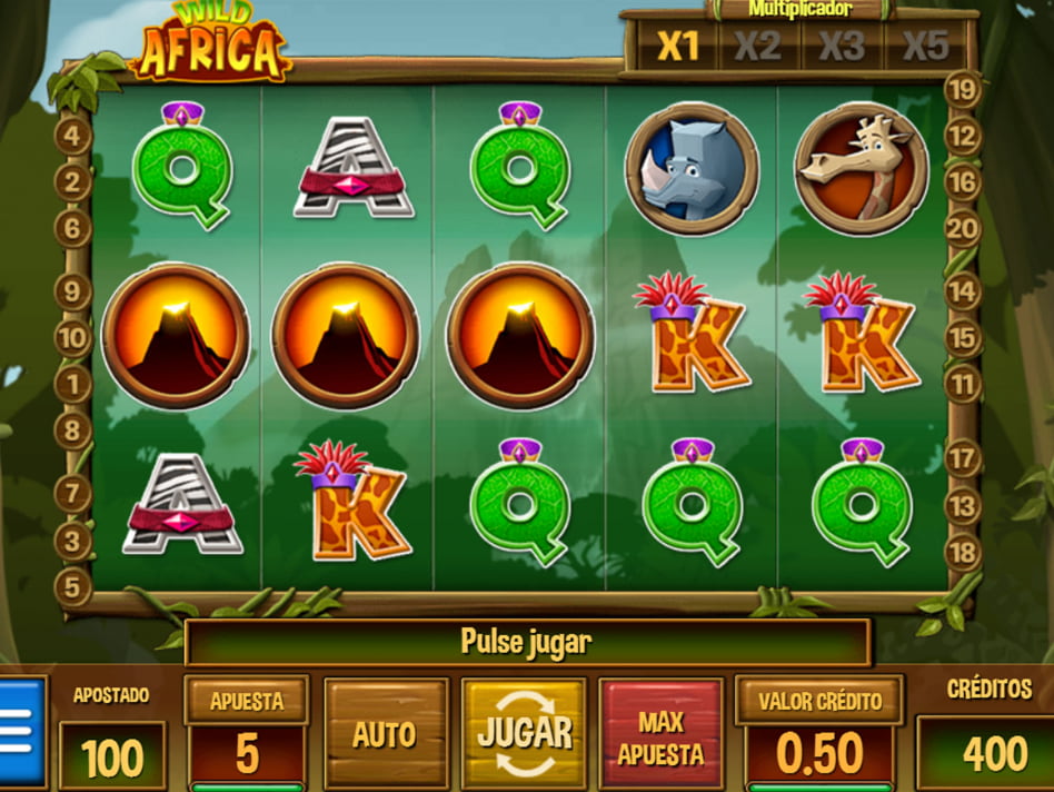 Wild Africa screenplay Wild Africa slot game
