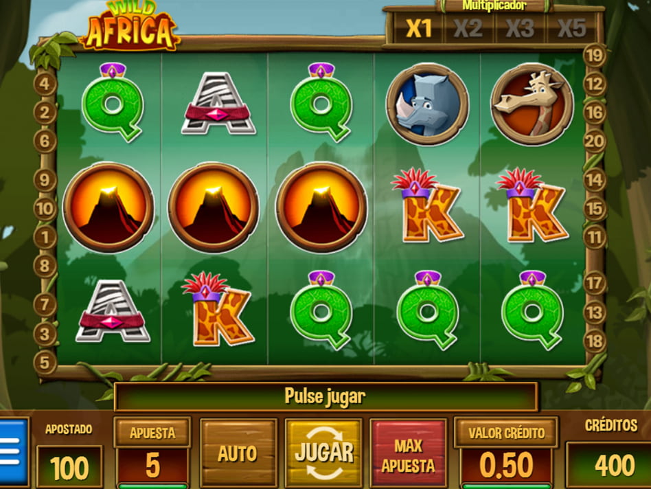 Wild Africa slot game