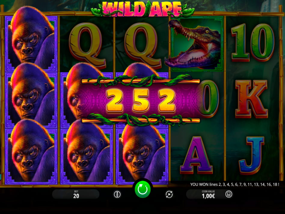 Wild Ape slot game