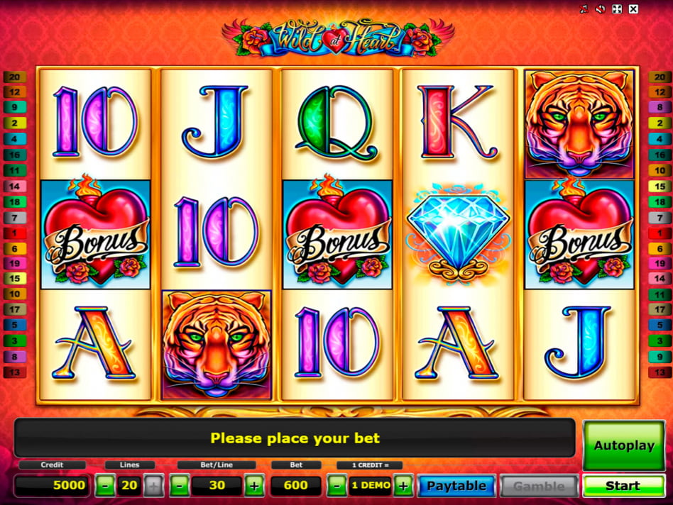 Wild at Heart screenplay Wild at Heart slot game