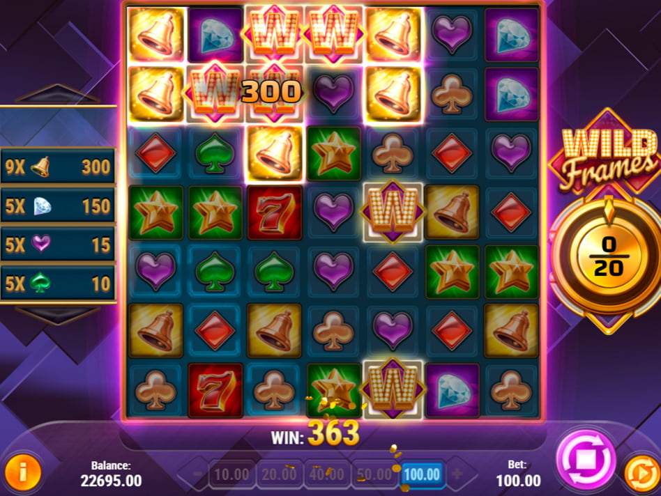 Wild Frames slot game