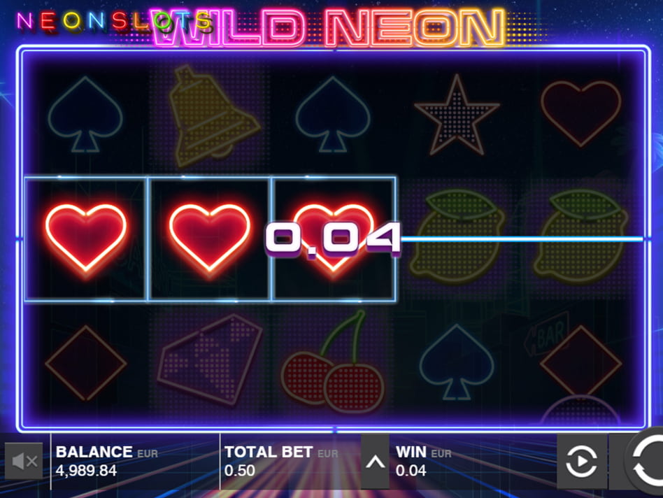 Wild Neon screenplay Wild Neon slot game