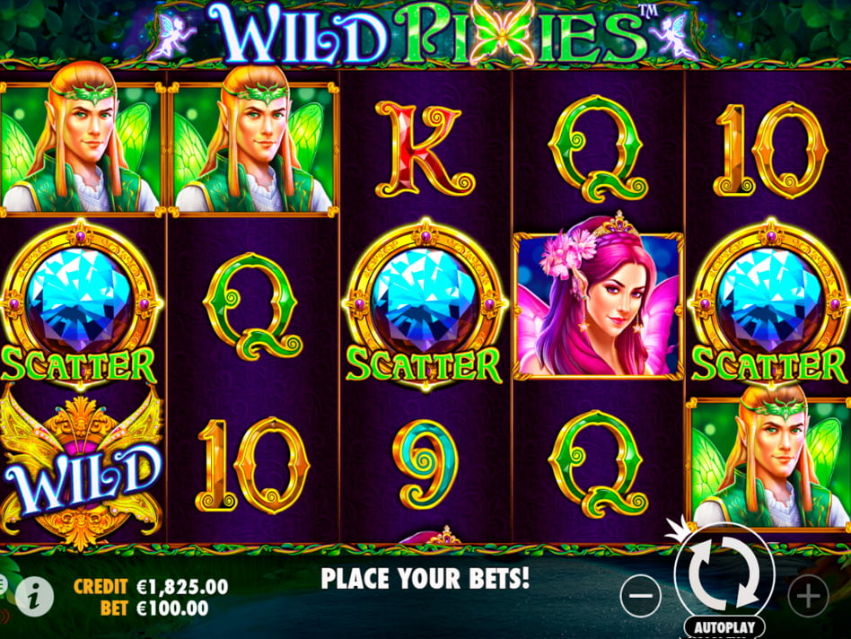 WIld Pixies slot game