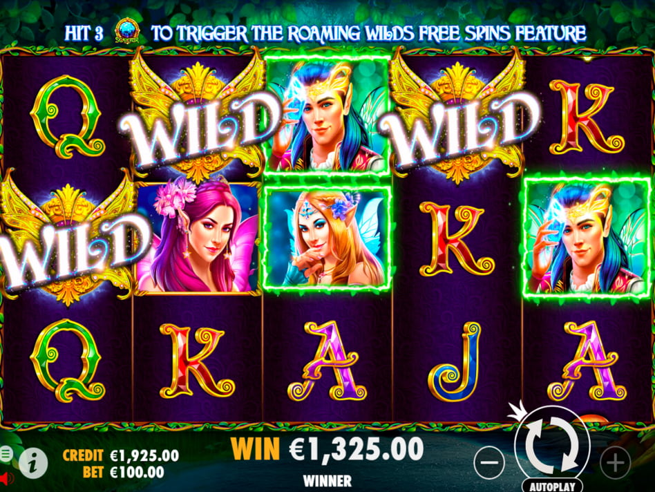 WIld Pixies screenplay WIld Pixies slot game