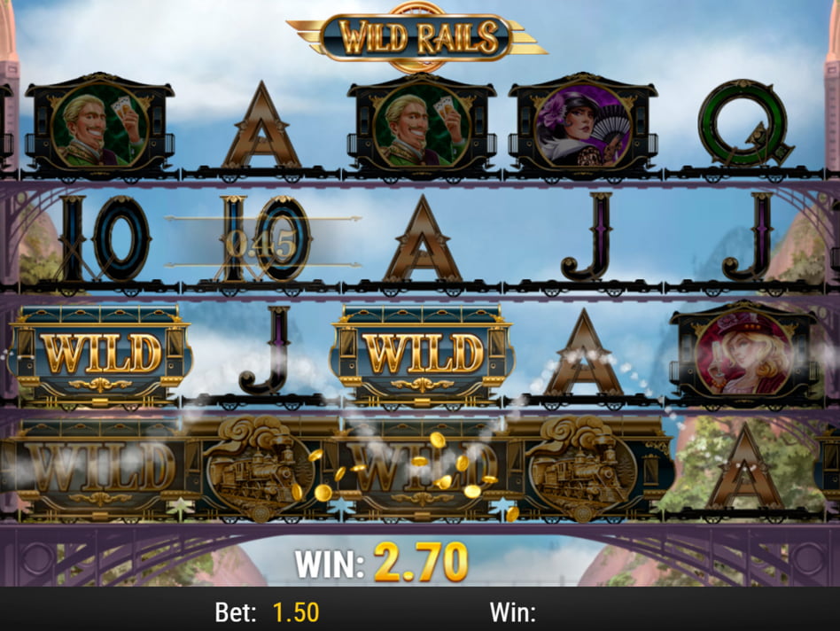 Wild Rails slot game