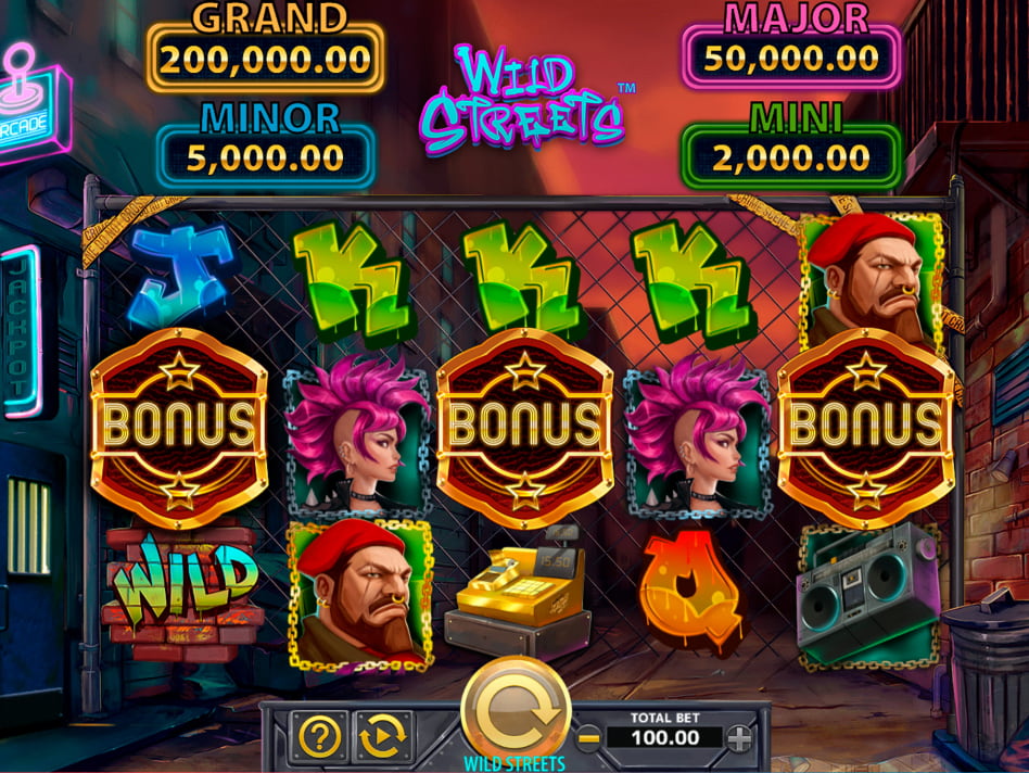 Wild Streets slot game