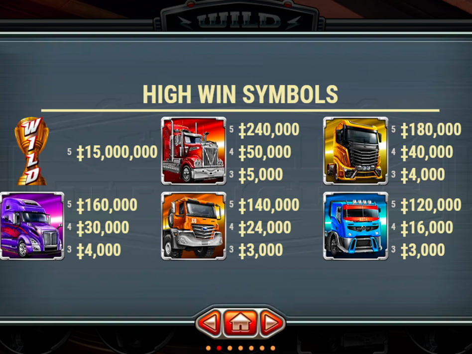 Wild Trucks slot game