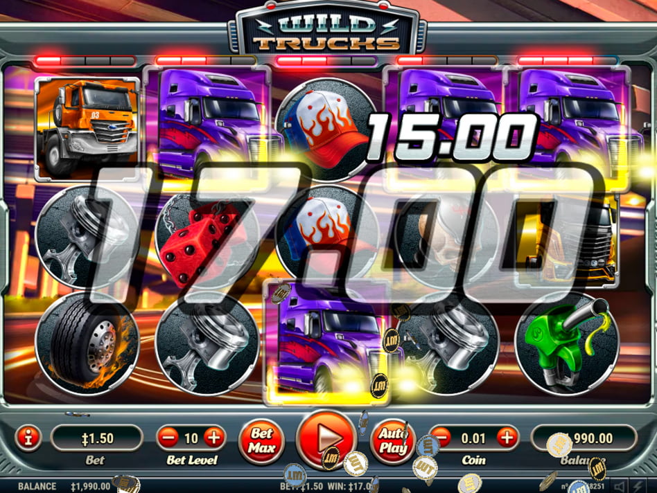 Wild Trucks slot game