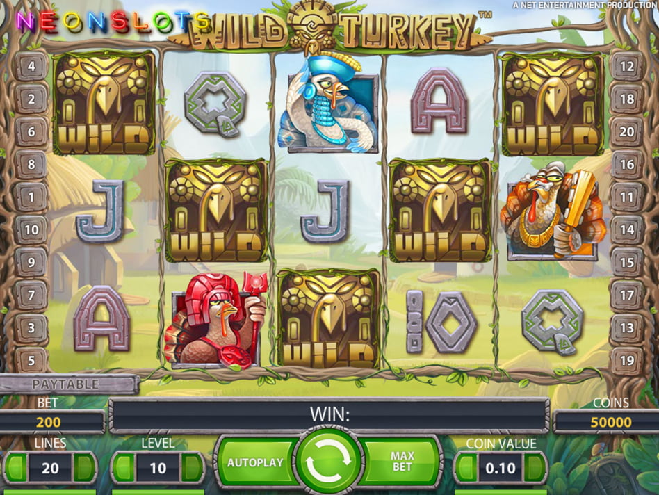 Wild Turkey slot game