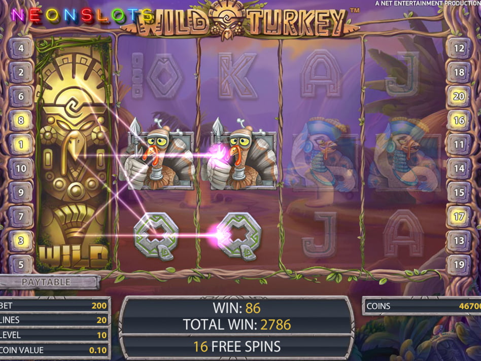 Wild Turkey slot game