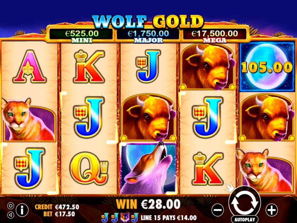 Wolf Gold screenplay Wolf Gold slot game