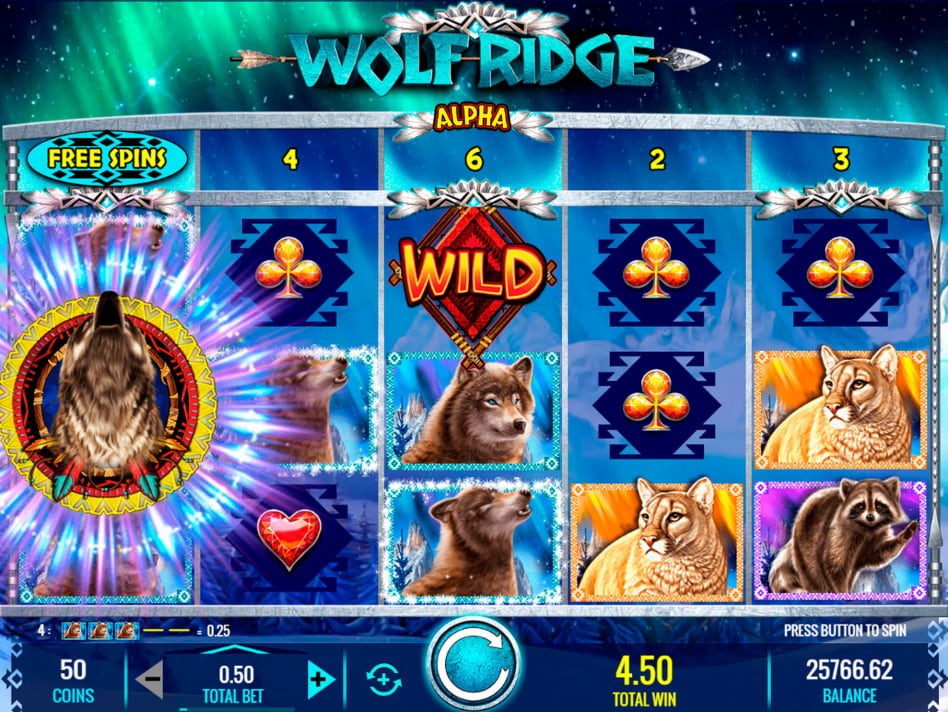Wolf Ridge screenplay Wolf Ridge slot game