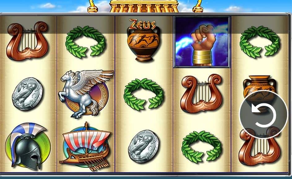 Zeus (WMS) slot game