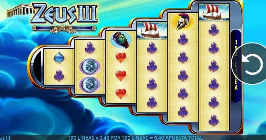 Zeus III screenplay Zeus III slot game
