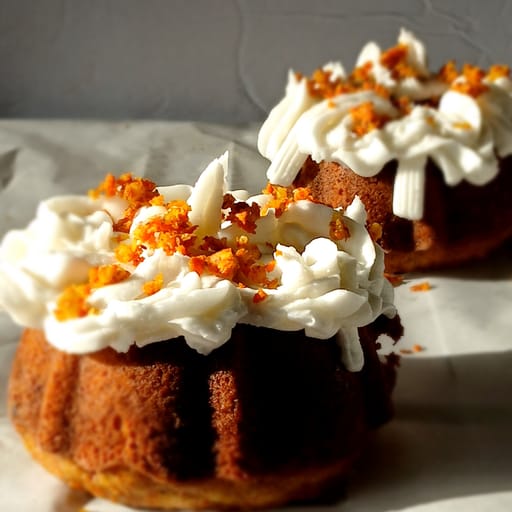 Mini Gourmet Carrot Cake **Vegan Option Available**
