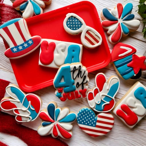 4th of July Cookie Set (Sale)