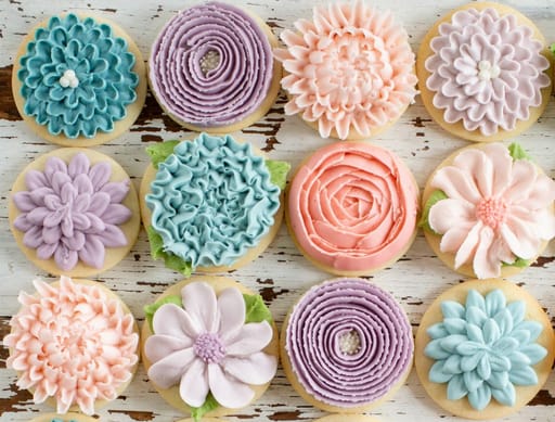 Mother's Day - Flower Cookies