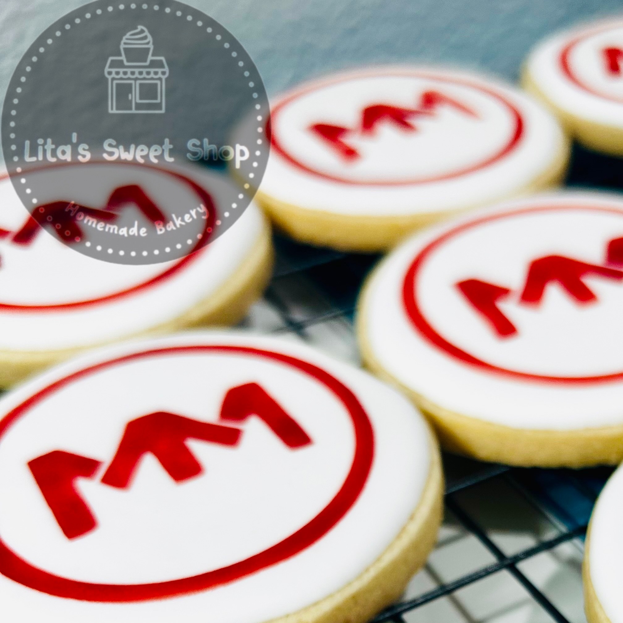 Custom Logo Sugar Cookies