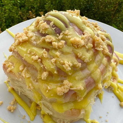 Lemon Cheesecake Pastry Roll 